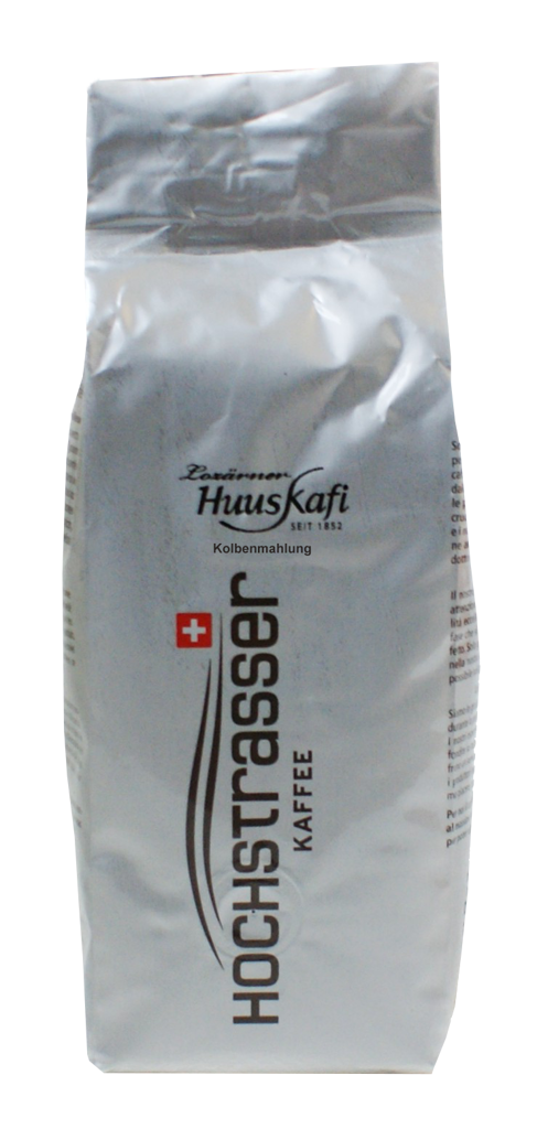 Kaffee gemahlen Loz. Huuskafi Kolbenmahlung_1