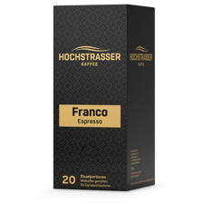 Kaffee gemahlen Franco Portionen