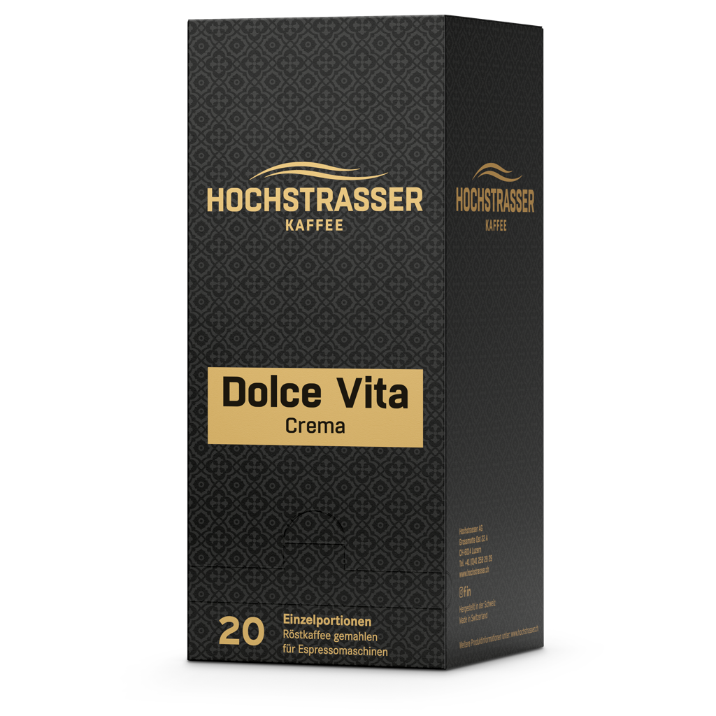 Kaffee gemahlen Dolce Vita Portionen_1