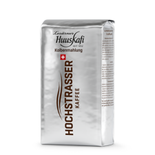 Kaffee gemahlen Lozärner Huuskafi Kolbenmahlung