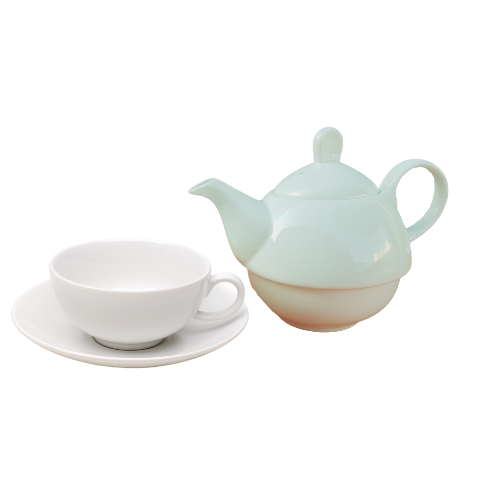 Eilles Tee Duett Teekanne mit Tasse und UT_1