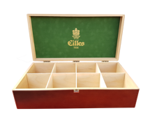 Eilles Tee Holzbox für 8 x Tea Diamond