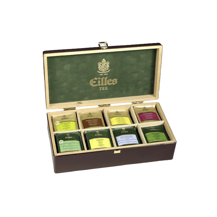 Eilles Tee Holzbox für 8 x Teebeutel kuvertiert_1