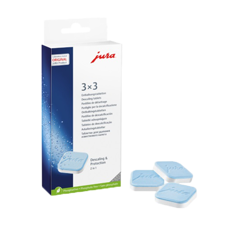 JURA Entkalkungstabletten - Karton à 3x3 Tabletten