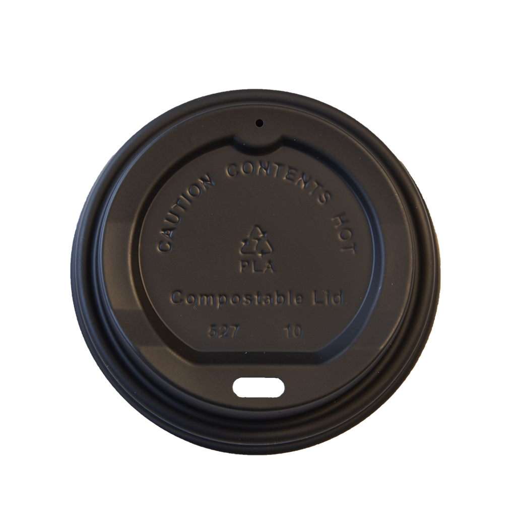 Deckel CPLA schwarz zu Kaffee Becher 2 dl_1