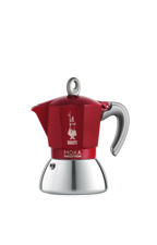 Bialetti New Moka Induktion 4 Tassen Rot