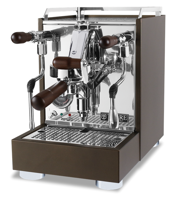 Torre Espressomaschine " Luigino" Bronze, cool touch_1