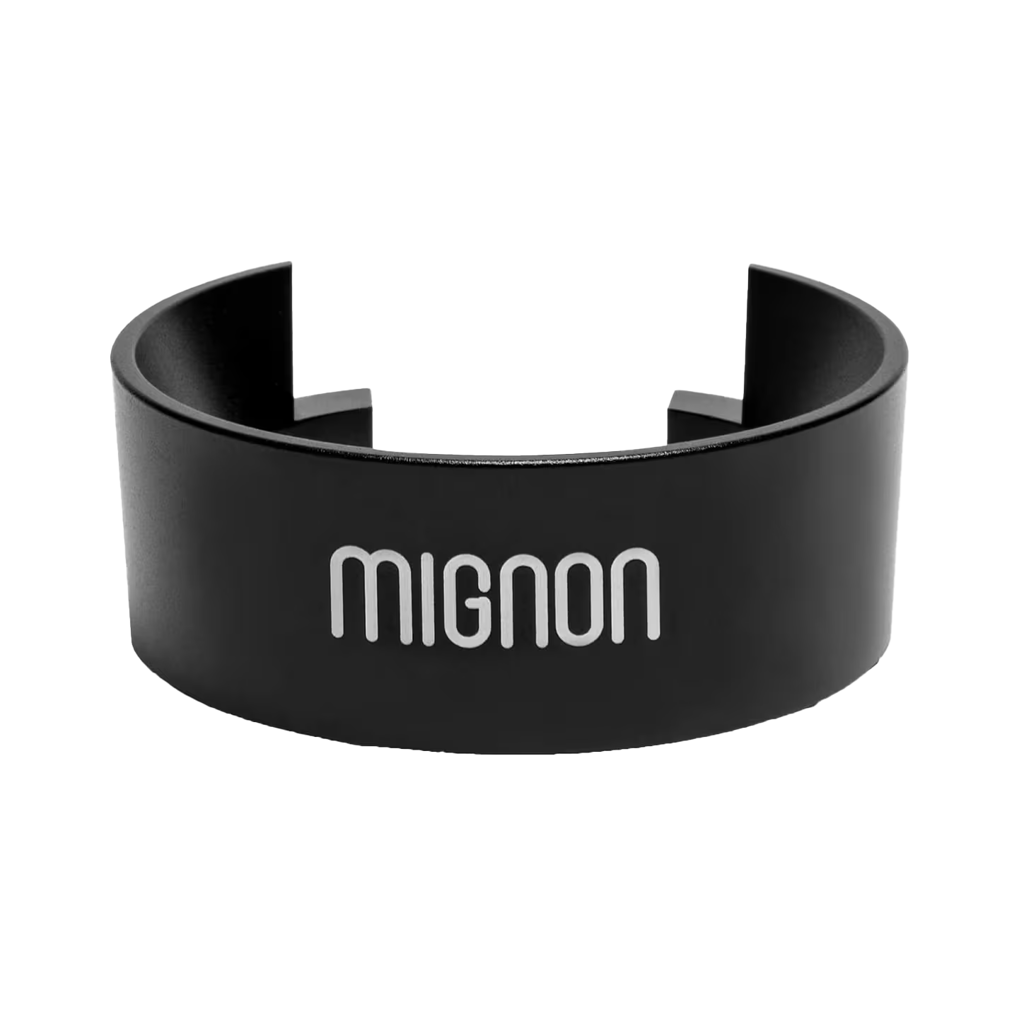 Eureka Mignon Dosiertrichter offen - Alu schwarz_1